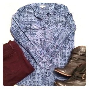 Old Navy Chambray Top
